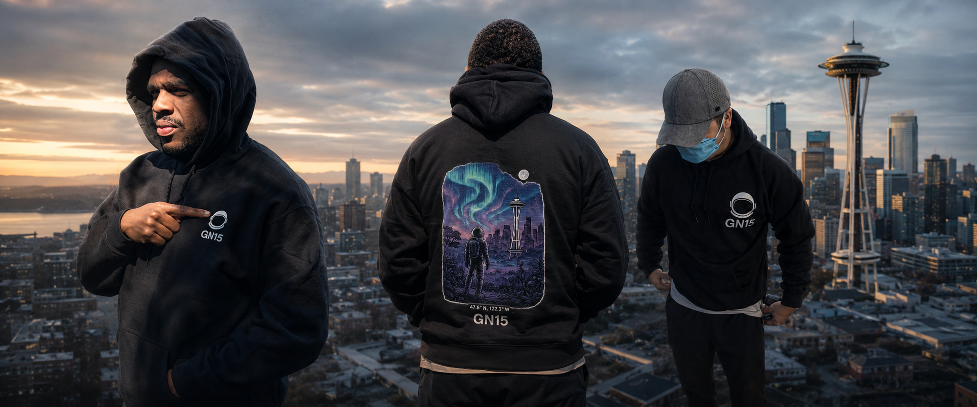 Space-Inspired Hoodies | GN15 Galactic Streetwear 