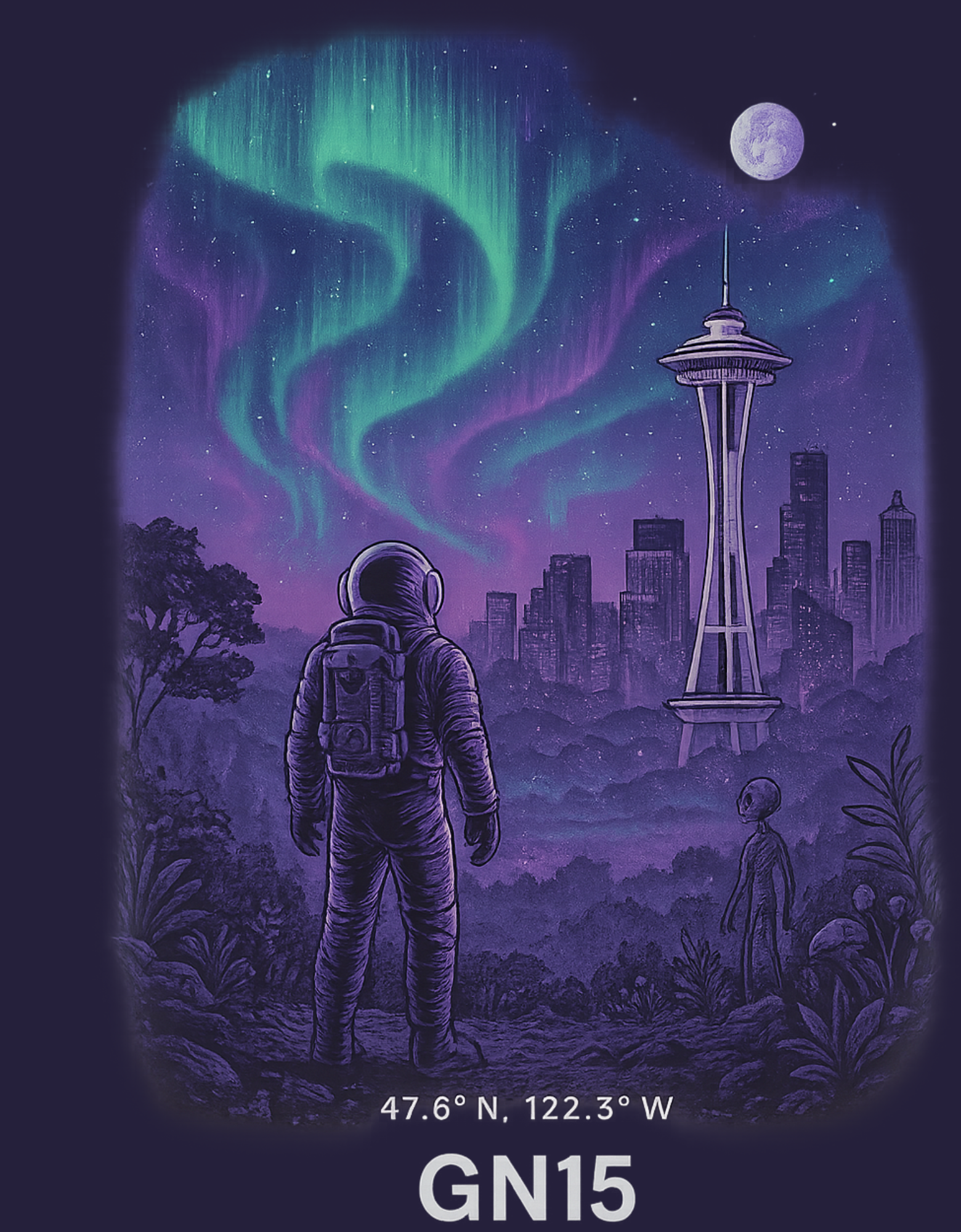 Emerald City Borealis Hoodie