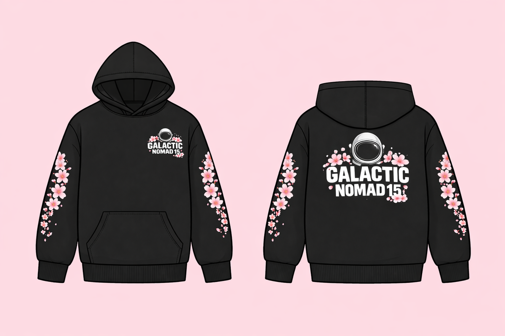 GN15 Sakura Orbit Hoodie
