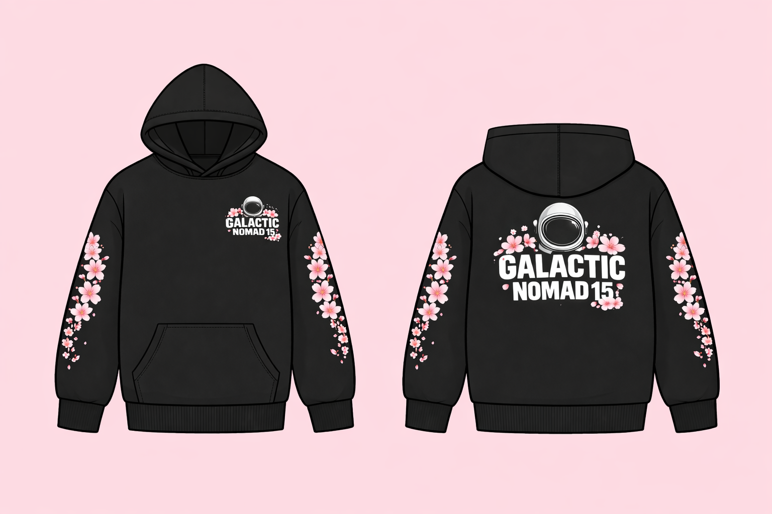 GN15 Sakura Orbit Hoodie